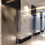 Пътнически асансьор с малка машинна зала